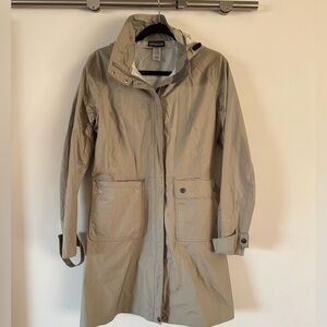 Patagonia Women's Tan Rain Coat